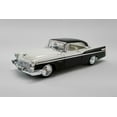 thumbnail image 1 of 1956 Chrysler New Yorker St. Regis, Cloud White and Raven Black - Acme A1809006 - 1/18 scale Diecast Model Toy Car, 1 of 8