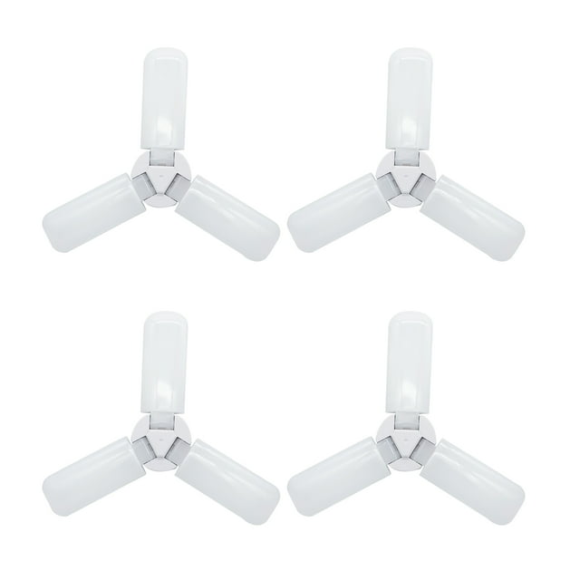LED Garage Lights- Dimmable Garage Lights Ceiling, 6000LM 6500K E27/E26 LED Garage Ceiling Lights