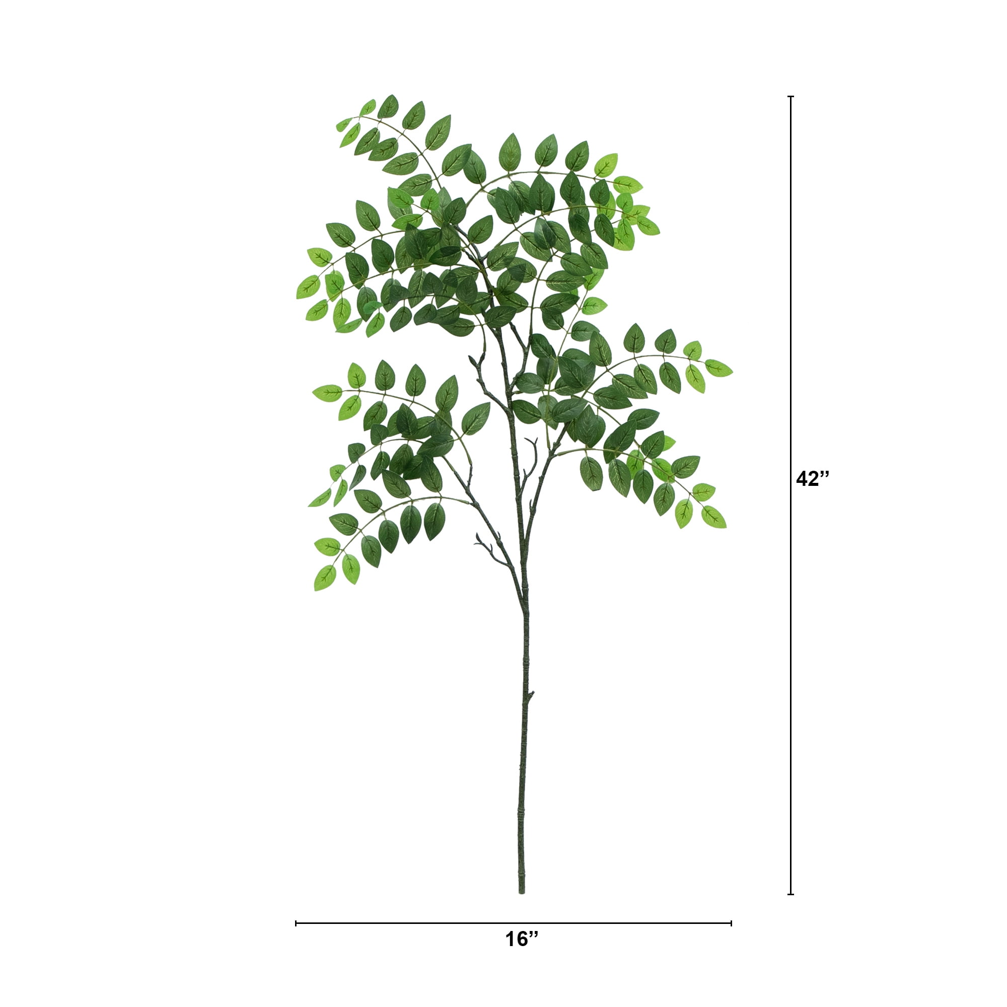 (2 pack) Better Homes & Gardens 42" Artificial Moringa Branch Stem