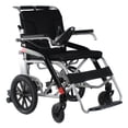 thumbnail image 3 of Costway Heavy Duty Aluminum Foldable Wheelchair Electric Power Propelled Lightweight New, 3 of 10