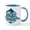 White/Blue Inside, variant on CafePress - Rocky Mountain Colorado Mugs - 11 oz Ceramic Mug - Novelty Coffee Tea Cup