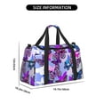 thumbnail image 3 of Picia Flying Butterflies Print Travel Duffle Bag,Weekender Bags for Women with Shoe Compartment, Gym Duffel Bag with Wet Pocket, Hospital Bags for Labor and Delivery, 3 of 7