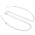 thumbnail image 4 of Hollow Heart Necklaces,  Love Necklaces Mutual Affection Adjustable Length Long Chains  For Daily Wearing, 4 of 8