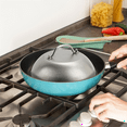 thumbnail image 4 of Griddle Accessories Heavy Duty 9in Wide Smashed Burger Melting Cheese Dome Cover Stainless Steel Basting Steaming, 4 of 6
