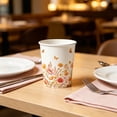thumbnail image 6 of Fall Wildflower Print Disposable Paper Cups, Harvest Party Drinkware, Multicolor, 10PCS, 6 of 8