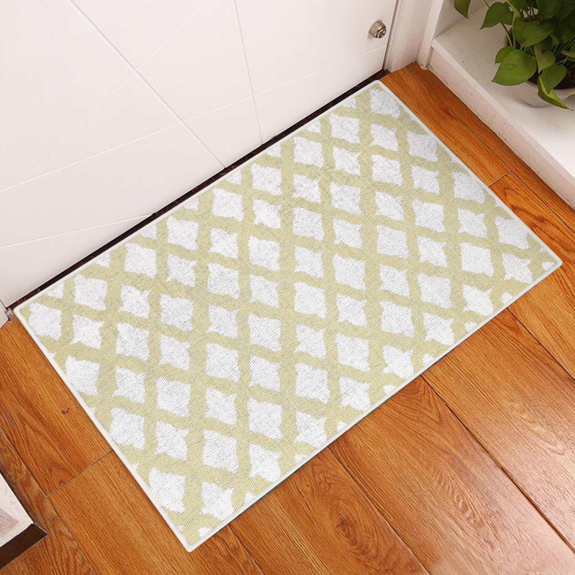 Sussexhome Floral Collection 2 x 3 Foot Heavy Duty Low Pile Rug Runner