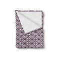 thumbnail image 2 of Vintage Soft Flannel Fleece Throw Blanket, Repetitive Vibrant Tones Hand Drawn Circles Motifs Retro Illustration, Cozy Plush for Indoor and Outdoor Use, 50" x 70", Pale Mauve and Pink, by Ambesonne, 2 of 5