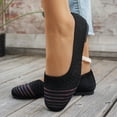 thumbnail image 5 of Willtoo Fashion Loafers for Women Casual Spring Summer Breathable Knitted Round Toe Low Tops Canvas Shoes Slip On Flats Walking Shoes Non Slip Play Sneakers Loafers for Work Nurse, 5 of 5