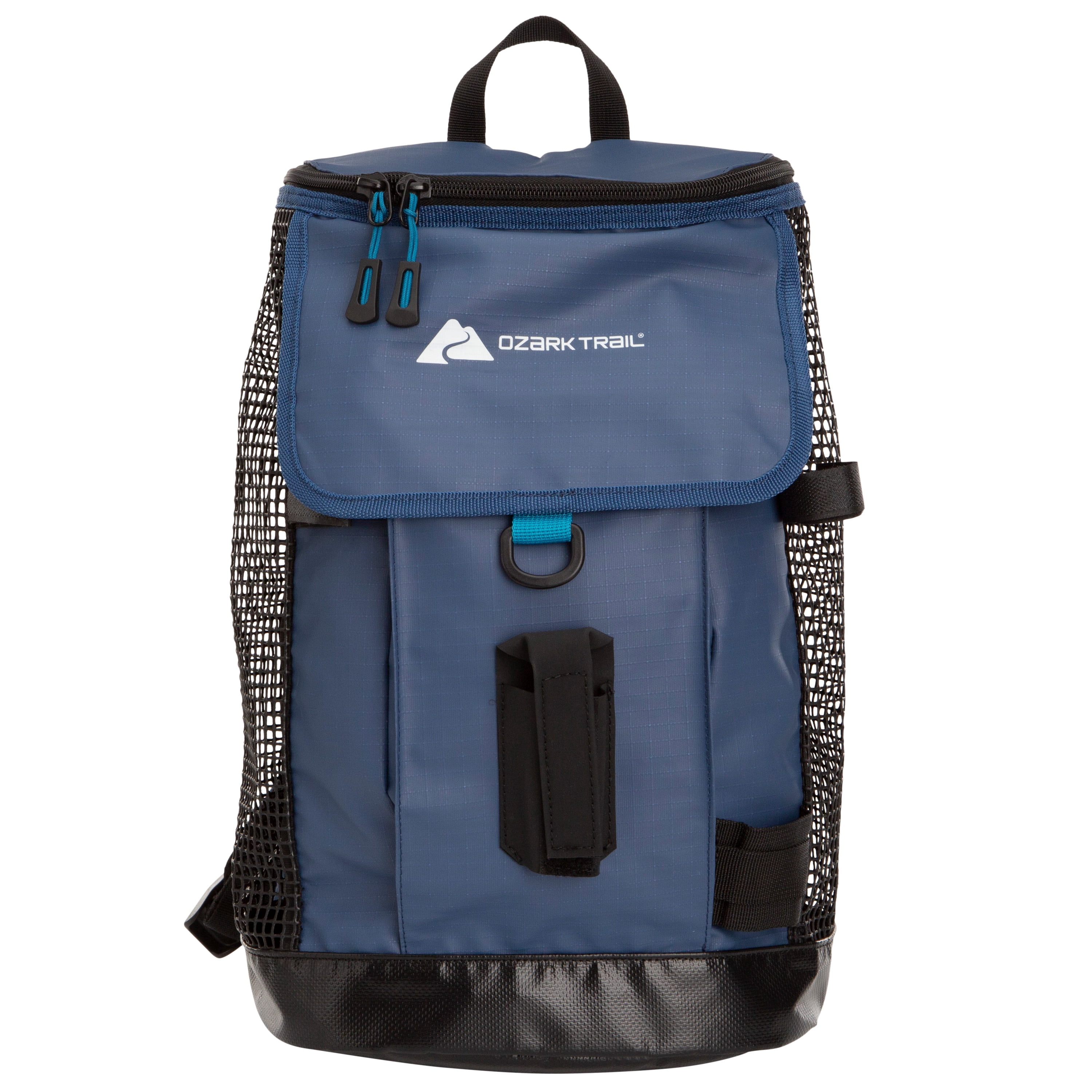 Ozark Trail Saltwater Fishing Tackle Backpack, Washed Indigo