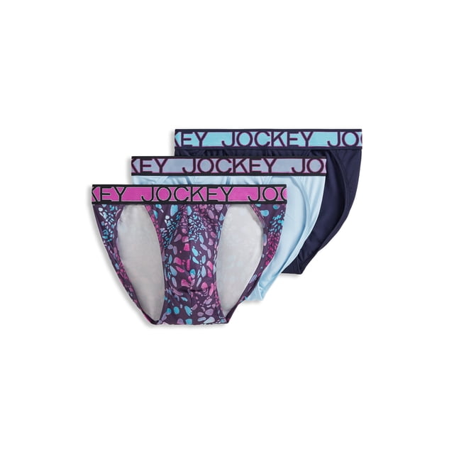 Jockey Men's Microfiber Stretch String Bikini - 3 Pack