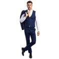 thumbnail image 3 of Men's Skinny-Fit Solid 3pc Suit, 3 of 4