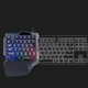 thumbnail image 5 of Teclado mecánico para juegos con una mano, teclas azules, retroiluminado Rgb, 35 teclas, respuesta rápida con reposamuñecas, controlador de juego para computadora, PC de escritorio, juego Mac, 5 of 5