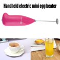 thumbnail image 2 of Electric Handheld Coffee Milk Egg Beater Whisk Frother Mixer Cooking Tool, 2 of 8