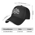 thumbnail image 5 of Gorras de béisbol unisex S-Sonic Youth Simple Music Stuff Gorras Sombrero Gorras casuales para entrenamientos al aire libre Gorra para el sol, 5 of 5