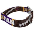 thumbnail image 4 of Country Brook Petz® 1 1/2 inch Premium Purple and Gold Football Fan Dog Collar Limited Edition, Extra Large, 4 of 5