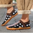 thumbnail image 6 of NOKIO Men's S𝗅ip On Knit Shoes Summer Fashion Training Shoes Breathable Wide Toe Casual Sneakers Quick-Drying Athlet𝗂c Hiking Water Shoes Lightweight Comfortable Bar𝖾𝖿oot Sports Shoes, 6 of 9
