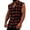 Red, variant on Mens Sleeveless Flannel Shirt Casual Plaid Button Down Shirts Cowboy Tank Shirts Red M