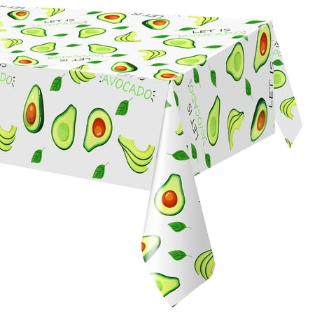 

Pandecor Avocado Birthday Party Plastic Tablecloth
