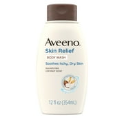 Aveeno Skin Relief Oat Body Wash with Coconut Scent, 12 fl. oz