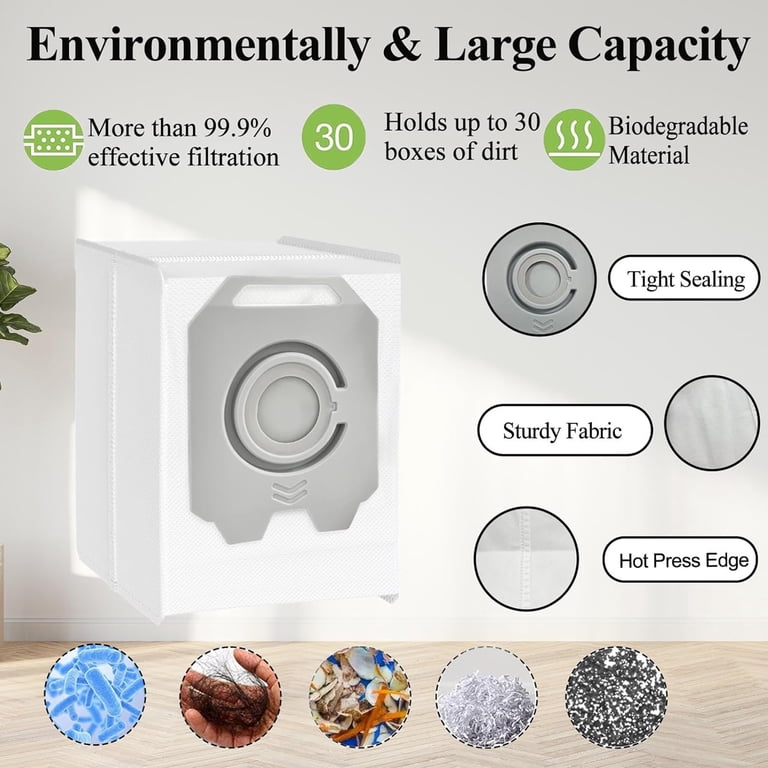 Main Side Brush Hepa Filter Dust Bag For IRobot Roomba I3 I4 I6 I7 I8 J7 E5 E6 E7 Spare Parts Robot Vacuum Cleaner Accessories