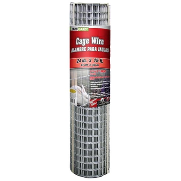 Midwest Air 309311A 24 in. x 15 ft. Galvanized Welded Wire, 1 in. Mesh