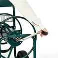 thumbnail image 5 of BAYUELSWU Hose Reel Cart, Garden Water Hose Reel Cart Hose Carts Mobile Tools with 4 Wheels for Garden, Yard, Lawn (Green), 5 of 7