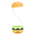 thumbnail image 1 of Hamburger Lamp, USB Rechargeable Desk Lamp Kawaii Adjustable Gooseneck Hose  for Reading, 1 of 8