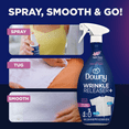 thumbnail image 5 of (4 pack) Downy Wrinkle Releaser and Refresher Fabric Spray, Light Fresh Scent, 33.8 fl oz, 5 of 7