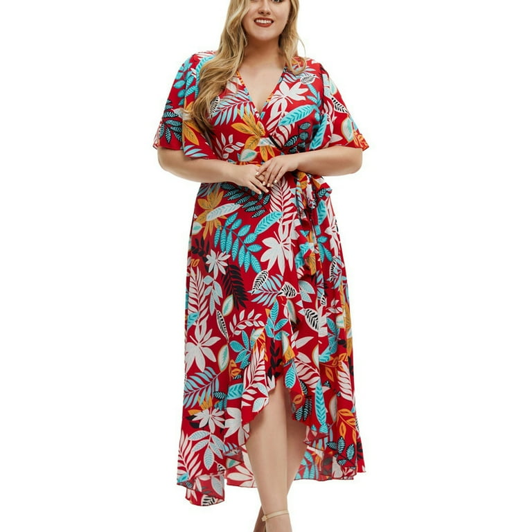 Wish top wrap dress
