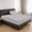 02 - Silver, variant on SGI bedding 39" King Split Top Flex Head Fitted Sheet Only – 600 Thread Count 100% Egyptian Cotton – Deep Pocket 15" Adjustable Bed Fitted Sheet – Soft, Breathable, Beige Solid