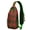 Classic Red and, variant on Beach Men Vacation Sling Backpack, Fashion Pink Paris Travel Daypack, Lightweight Vintage Trip Crossbody Bag for Women