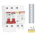 thumbnail image 1 of Disjoncteur de Courant Résiduel Type A 2P avec Protection contre les Éclaboussures 30Ma 120V/240V, 1 of 8
