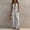 Gray, variant on YYV Jumpsuits for Women Casual Summer Solid V Neck Sleeveless Wide Leg Jumpsuit with Pockets Loose Flowy One Piece Romper Gray M