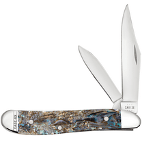 Case XX Knives Case Smooth Abalone Peanut Pocket Knife CA12025