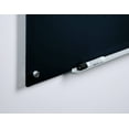 thumbnail image 3 of Audio-Visual Direct Magnetic Black Glass Dry-Erase Board Set - 30" H x 40" L -, 3 of 7