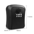 thumbnail image 4 of CEORPER Security for Key Lock Box Combination Lockbox with Code for Home Office Garage, 4 of 9