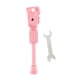 thumbnail image 5 of Pata de cabra para bicicleta para niños, soporte para pie, soporte lateral para bicicleta antideslizante rosa, para ruedas de 16 pulgadas, 5 of 9