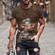thumbnail image 4 of Camisetas de Manga Corta para Hombre Imprimir Casual Camiseta de Cuello Redondo, Camisetas de Manga Corta para Hombre Casual, 4 of 5