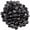 Black, variant on 25Pcs Aquarium Glass Stones 14-18mm Decorative Crystal Gems 120g Vase Fillers Pebbles for Fish Tank Garden Decor