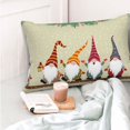 thumbnail image 4 of Balery Christmas Card With Gnomes Funda de Cojín Estampada, Regalos para Mujeres, Regalos de Amor para Ella, Regalos para Novia o Esposa, Funda de Almohada-20"x30", 4 of 6