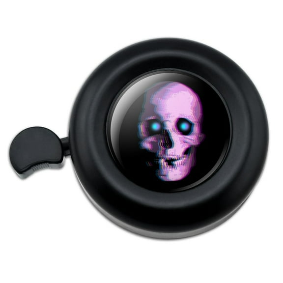 Stereoscopic Skull 3D Bicycle Handlebar Bike Bell