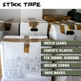 thumbnail image 4 of 3" x 25yd 7.5Mil Thick Drab Olive Duct Tape PE Coat Weather Resistant 2.83" 72mm, 4 of 6