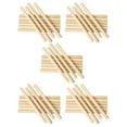 thumbnail image 3 of 50Pcs Unfinished Round Wood Sticks for Macrame Building Model DIY Project 15cm, 3 of 9