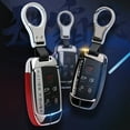 thumbnail image 3 of Zinc Alloy Car Key Case Cover Shell For Land Rover A9 Range Rover Sport Evoque Freelander 2 Jaguar XE XJ XJL XF C-X16 V12 Guitar, 3 of 5