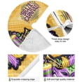 thumbnail image 2 of GZHJMY Mardi Gras Christmas Tree Skirt, Tree Skirt for Holiday Party Home Christmas Day Ornaments 36", 2 of 6
