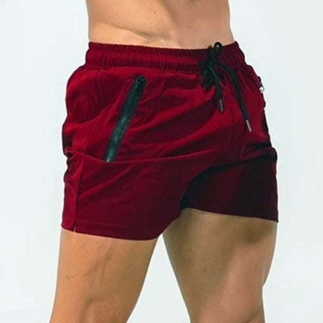 WILLBEST Pantalones Deportivos Cortos para Hombre, Pantalones de Fitness para Hombre, Pantalones Cortos de Entrenamiento para Correr de Secado Rápido y Finos de Verano