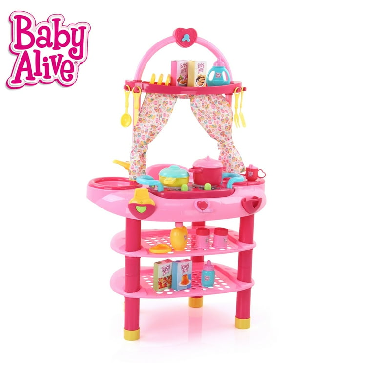 Baby Alive Doll 3 in 1 Cook n Care Play Set Walmart