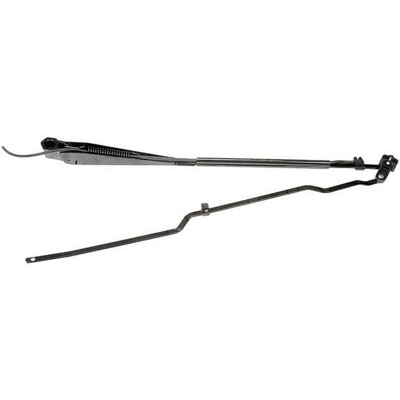 Right Passenger Side Windshield Wiper Arm - Black - Pantograph Style - Compatible with 2000 - 2006 Kenworth W900 2001 2002 2003 2004 2005