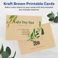 thumbnail image 2 of Avery Printable Postcards, 3.5" x 5", Kraft Brown, 40ct, 2 of 8