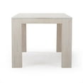 thumbnail image 6 of Plank+Beam 72" Modern Dining Table for 6, Solid Wood Rectangular Dining Table for Kitchen/Dining Room, White Wirebrush, 6 of 13